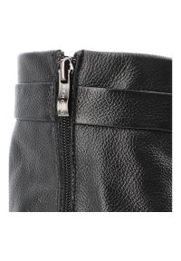 Czarne Kowbojki Armodo Stylowe Obuwie Damskie Na Obcasie. Kolor: czarny. Obcas: na obcasie. Styl: elegancki. Wysokość obcasa: średni #6