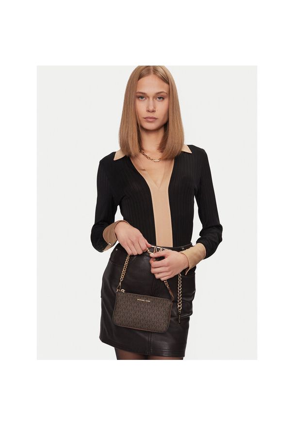 Torebka MICHAEL Michael Kors. Kolor: brązowy