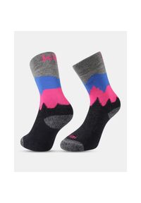 Uniseksowe skarpetki trekkingowe Kilpi NORS-U. Kolor: niebieski. Sport: turystyka piesza #1