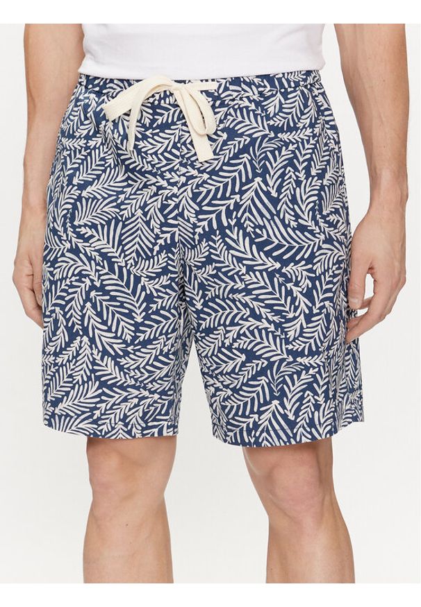 United Colors of Benetton - United Colors Of Benetton Szorty materiałowe 4A5MU900L Niebieski Regular Fit. Kolor: niebieski. Materiał: bawełna