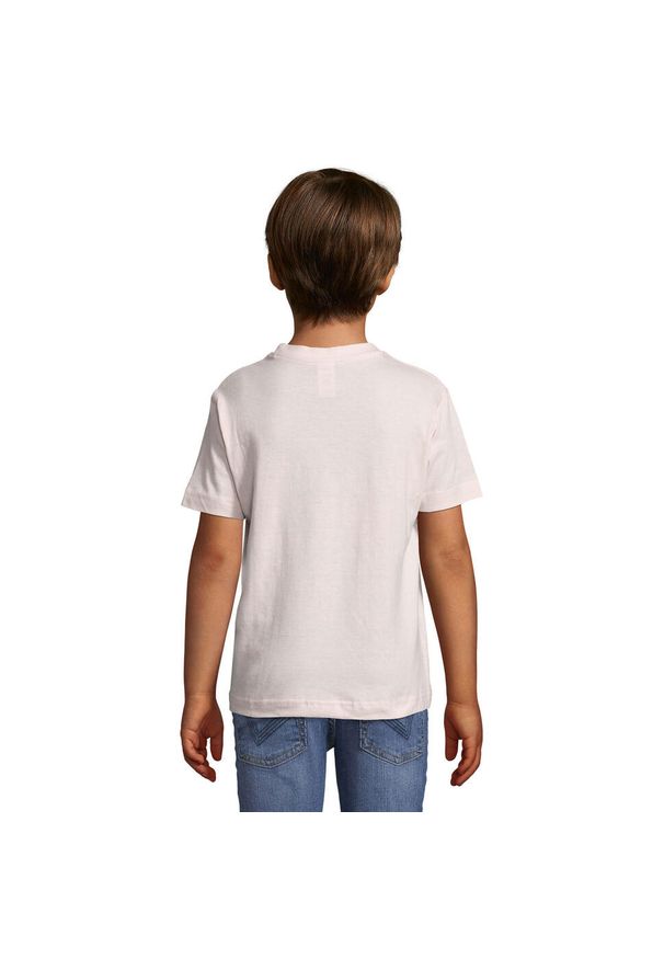 SOL'S - Koszulka Regent Dla Dzieci. Kolor: różowy. Sport: joga i pilates