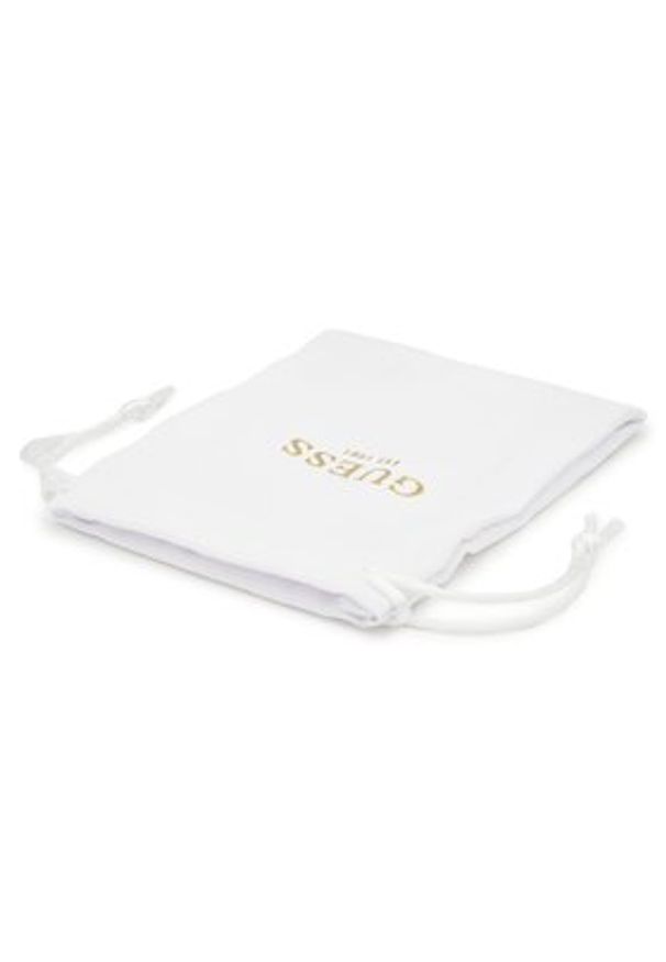 Guess Kolczyki Huggie Me JUBE03 145JW Żółte złoto. Materiał: złote. Kolor: żółty, złoty, wielokolorowy