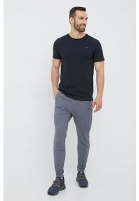 Reebok spodnie dresowe Workout Ready GJ0838 męskie kolor szary gładkie. Kolor: szary. Materiał: dresówka. Wzór: gładki #4