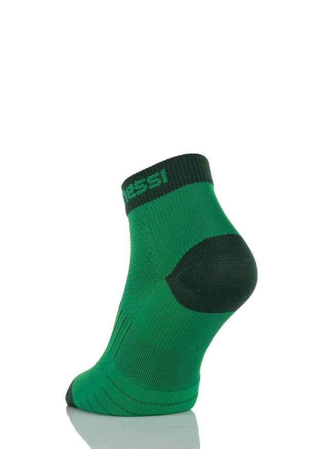 NESSI SPORTSWEAR - Skarpety do biegania bezszwowe Unisex Nessi Sportswear. Kolor: zielony