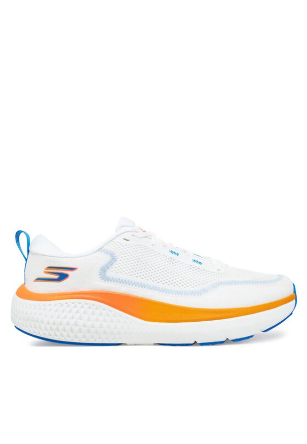 skechers - Skechers Buty do biegania GO RUN Supersonic 246086/WMLT Biały. Kolor: biały. Materiał: materiał. Sport: bieganie