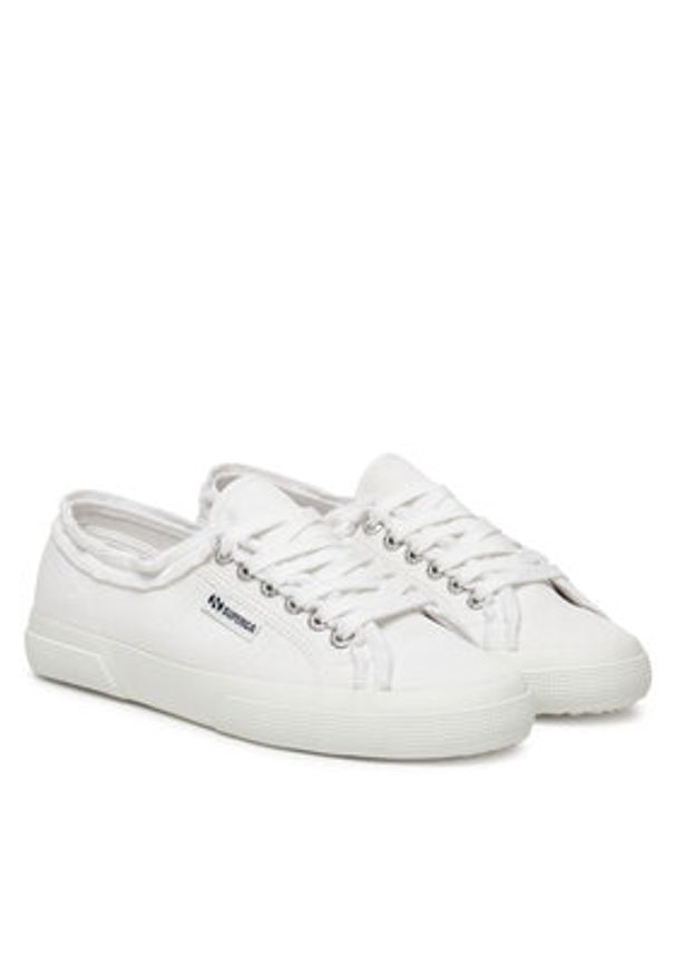 Superga Tenisówki S3157JW Biały. Kolor: biały. Materiał: materiał