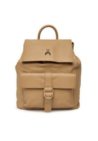 Patrizia Pepe Plecak 8B0285/L162-B775 Beżowy. Kolor: beżowy. Materiał: skóra #4