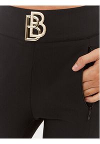 Babylon Spodnie materiałowe T_MF613U Czarny Slim Fit. Kolor: czarny. Materiał: syntetyk, materiał