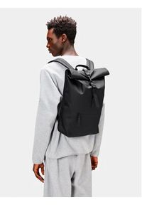 Rains Plecak Rolltop Rucksack W3 13320 Czarny. Kolor: czarny. Materiał: materiał #2