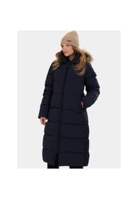 FUNDANGO - Płaszcz Zimowy Damski Fundango Meganne. Kolor: niebieski. Materiał: puch. Sezon: zima. Sport: turystyka piesza #1