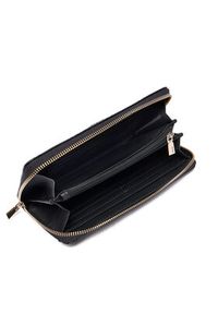 Guess Duży Portfel Damski Cresidia II Slg SWPD98 88146 Czarny. Kolor: czarny. Materiał: skóra
