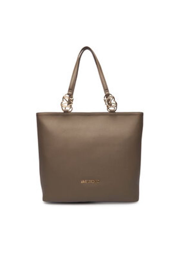 Love Moschino - LOVE MOSCHINO Torebka JC4005PP1OLB0203 Brązowy. Kolor: brązowy. Materiał: skórzane