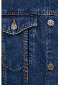 Tom Tailor kurtka jeansowa męska kolor granatowy przejściowa. Okazja: na co dzień. Kolor: niebieski. Materiał: jeans. Styl: casual #5