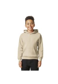 GILDAN - Bluza Dziecięca Softstyle Plain Fleece Midweight Hoodie. Kolor: beżowy