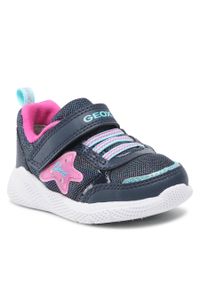 Sneakersy Geox B Sprintye G. D B254TD 01454 C4268 M Navy/Fuchsia. Kolor: niebieski. Materiał: materiał