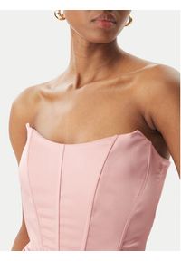 Rinascimento Sukienka koktajlowa CFC0123676003 Różowy Regular Fit. Kolor: różowy. Materiał: syntetyk. Styl: wizytowy #5