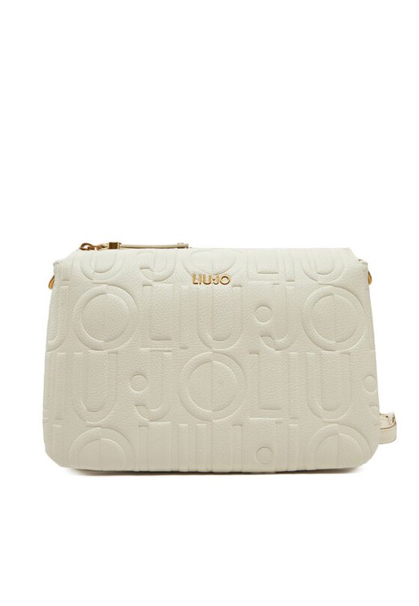 Liu Jo Torebka Ecs S Crossbody AA5072 E0538 Écru. Materiał: skórzane