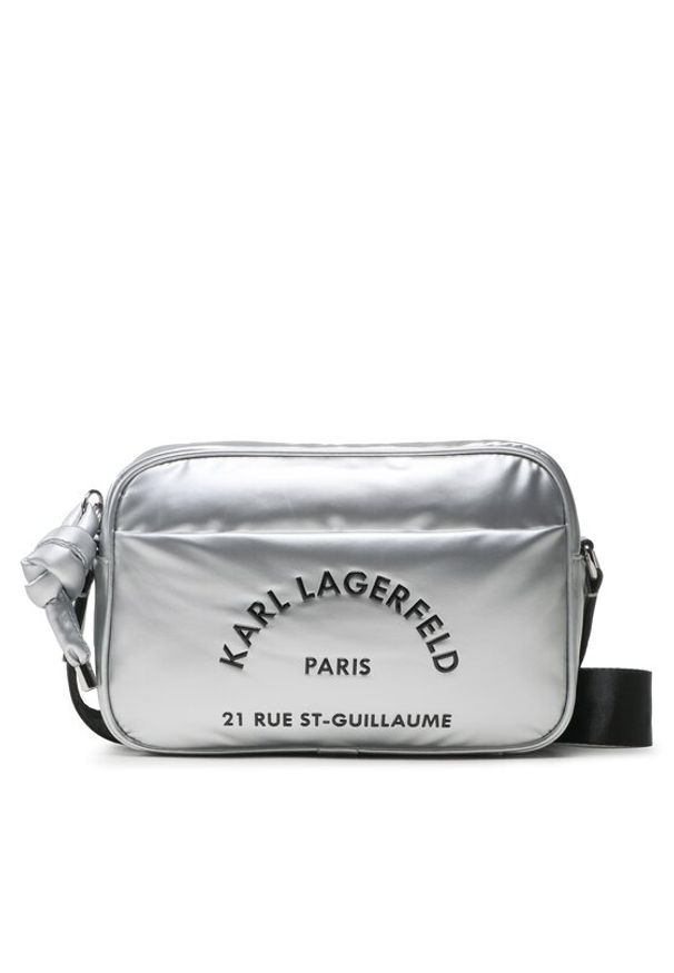 Karl Lagerfeld - Torebka KARL LAGERFELD. Kolor: srebrny