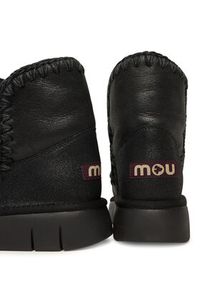Mou Śniegowce MU.FW531002B Czarny. Kolor: czarny. Materiał: zamsz, skóra #3