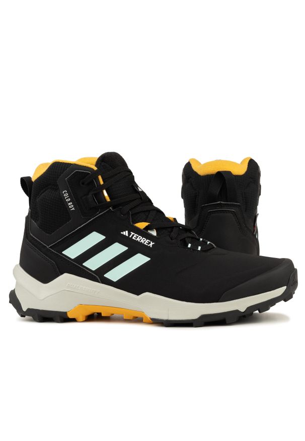 Buty męskie trekingowe wodoodporne Adidas TERREX AX4 MID BETA. Kolor: szary, wielokolorowy, czarny. Sezon: zima