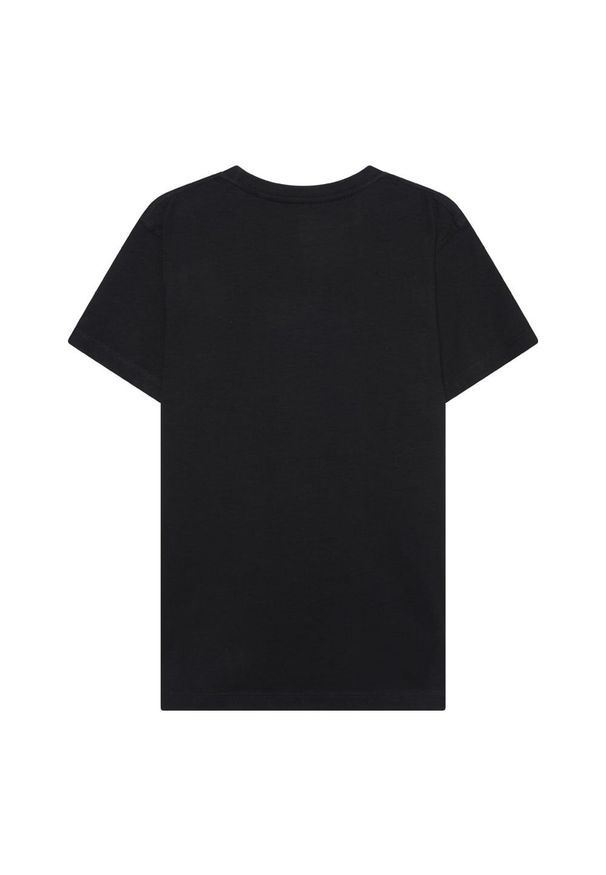 JUVENTUS FC - Koszulka dziecięca Juventus. Kolor: czarny. Materiał: bawełna. Sport: piłka nożna