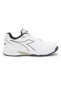 Buty Diadora Volle 6, Mężczyźni. Kolor: biały. Materiał: skóra ekologiczna, materiał. Sport: tenis