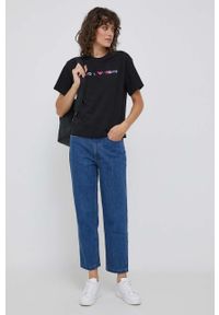 Calvin Klein plecak damski kolor czarny mały gładki. Kolor: czarny. Wzór: gładki #3