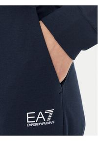 EA7 Emporio Armani Dres 7W000117 AF13135 UB102 Granatowy Regular Fit. Kolor: niebieski. Materiał: bawełna #3