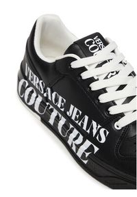 Versace Jeans Couture Sneakersy 80YA3SJ5 Czarny. Kolor: czarny. Materiał: skóra #6