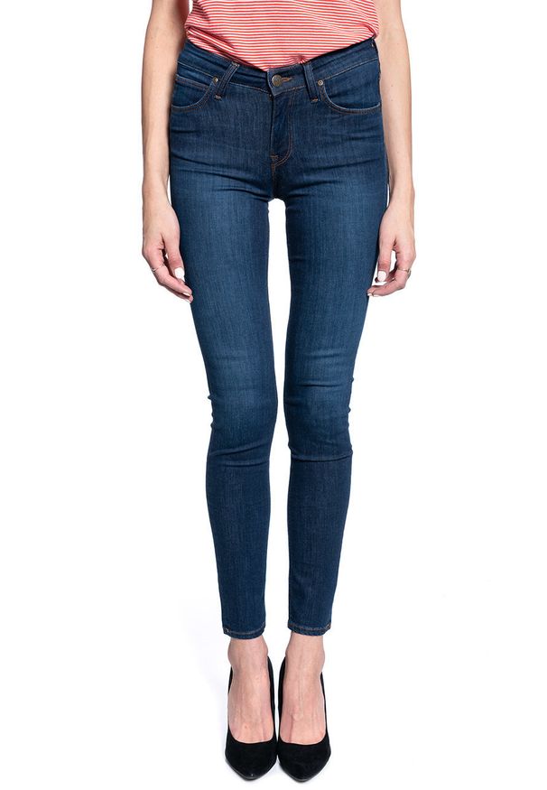Lee - DAMSKIE SPODNIE JEANSOWE LEE SCARLETT FOSTER DARK L526MHBM 112111755