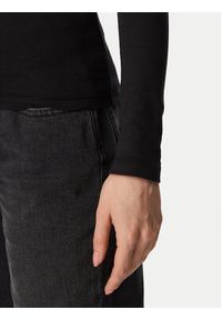 Tommy Jeans Bluzka Classic Logo DW0DW23248 Czarny Slim Fit. Kolor: czarny. Materiał: wiskoza #3