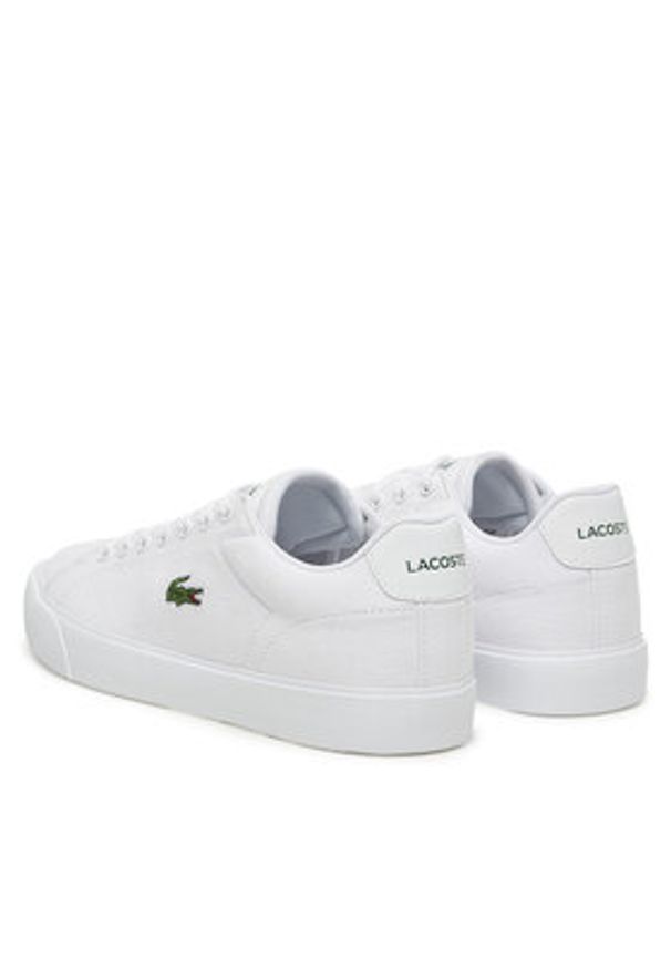 Lacoste Tenisówki 7-49CFA0004 Biały. Kolor: biały. Materiał: materiał