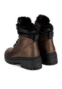 MEXX Botki MI001713143W Miedziany. Kolor: brązowy. Materiał: skóra #4