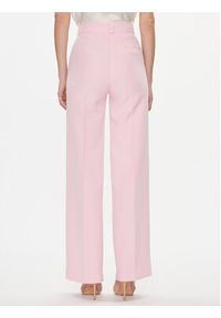 Maryley Spodnie materiałowe 24EB515/43OR Różowy Relaxed Fit. Kolor: różowy. Materiał: syntetyk #5