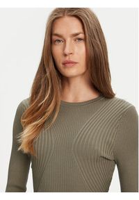 Guess Sweter W5YR08 Z0040 Zielony Regular Fit. Kolor: zielony. Materiał: syntetyk #5
