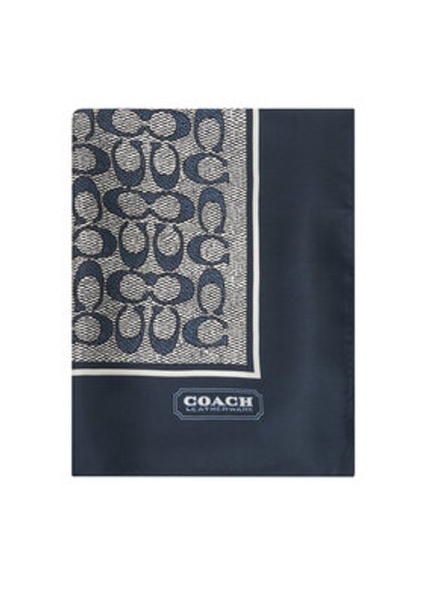 Coach Chusta 29C2755 Szary. Kolor: szary. Materiał: jedwab