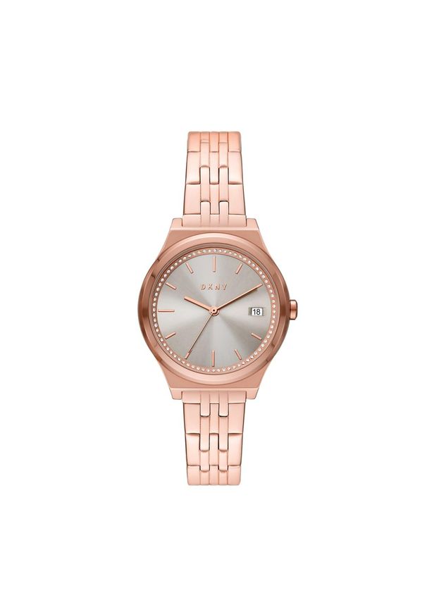Zegarek DKNY Parsons NY2950 Rose Gold/Rose Gold. Kolor: złoty