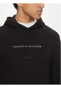TOMMY HILFIGER - Tommy Hilfiger Bluza UM0UM03506 Czarny Regular Fit. Kolor: czarny. Materiał: syntetyk, bawełna #3