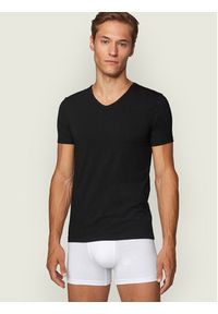 BOSS - Boss Komplet 2 t-shirtów Vn 2P Co/El 50325408 Czarny Slim Fit. Kolor: czarny. Materiał: bawełna #4