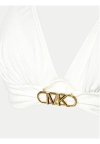 MICHAEL Michael Kors Góra od bikini MM7M161 Biały. Kolor: biały. Materiał: syntetyk