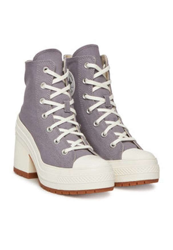 Converse Trampki Chuck 70 De Luxe Heel A12575C Fioletowy. Kolor: fioletowy. Materiał: materiał