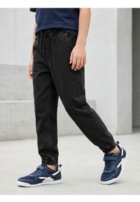 Sinsay - Jeansy jogger - czarny. Kolor: czarny #1