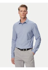 Calvin Klein Koszula LV019EU146 Niebieski jasny Slim Fit. Kolor: niebieski. Materiał: bawełna #1