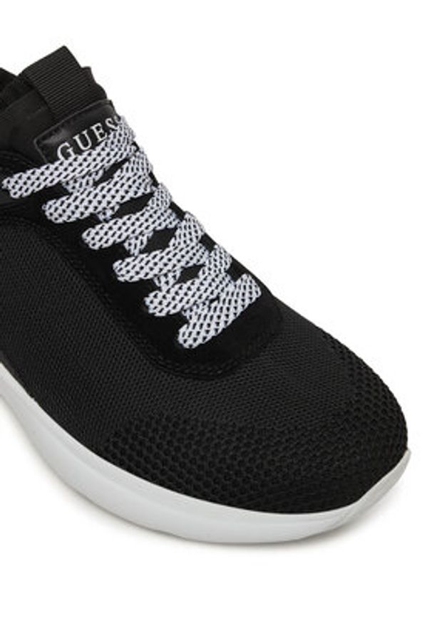 Guess Sneakersy FLJMLD FAB12 Czarny. Kolor: czarny. Materiał: materiał