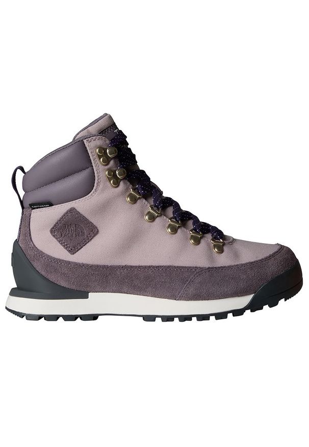 Buty The North Face Back To Berkeley IV Textile Lifestyle 0A81798ON1 - szare. Kolor: szary. Materiał: guma, materiał, skóra. Szerokość cholewki: normalna