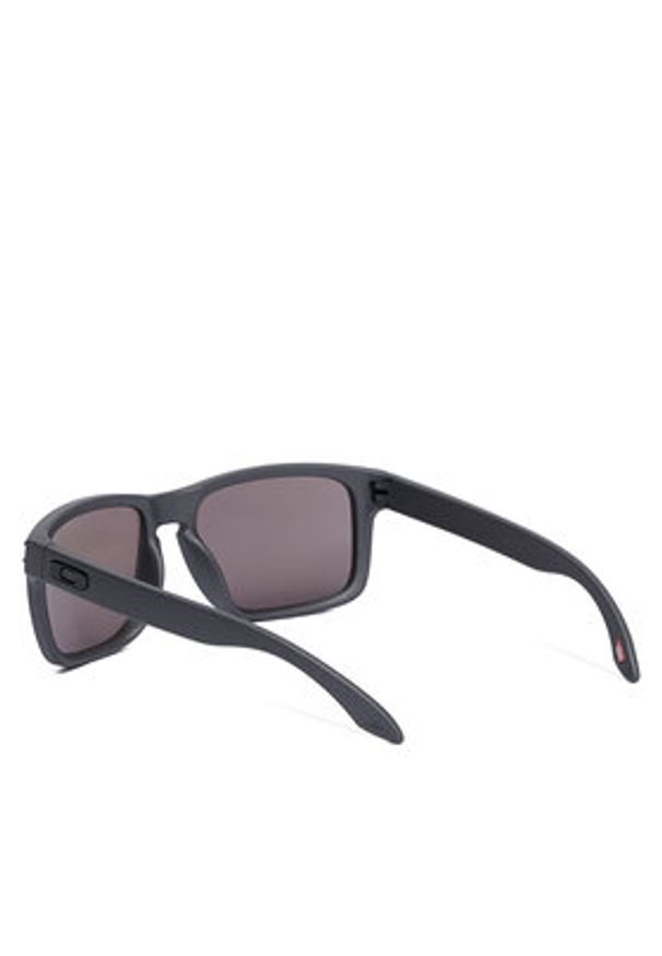 Oakley Okulary przeciwsłoneczne Holbrook OO9102-B5 Szary. Kolor: szary. Materiał: syntetyk