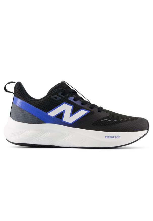 Buty dziecięce New Balance G62514H - czarne. Kolor: czarny. Materiał: guma, syntetyk, materiał. Szerokość cholewki: normalna. Sport: fitness, turystyka piesza