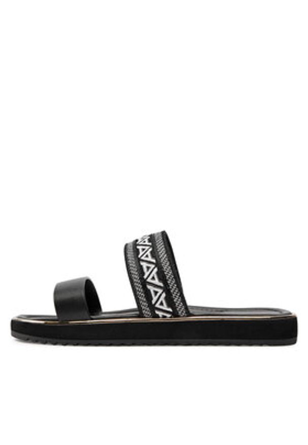 Aldo Klapki Alonya 13744851 Czarny. Kolor: czarny. Materiał: materiał