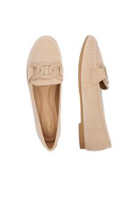 DeeZee Mokasyny LE601-41 Beżowy. Kolor: beżowy. Materiał: materiał #3