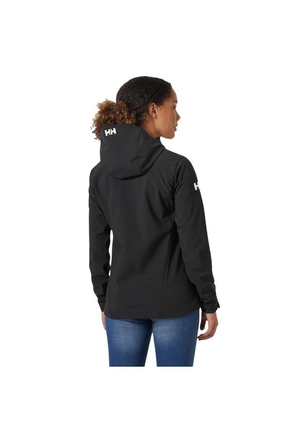 Kurtka softshell damska Helly Hansen W Paramount Hood Softshell Jkt. Kolor: czarny. Materiał: softshell
